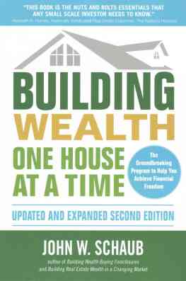 building-wealth-one-house-at-a-time-updated-and-expanded-second-edition-john-w-schaub-9781259643880